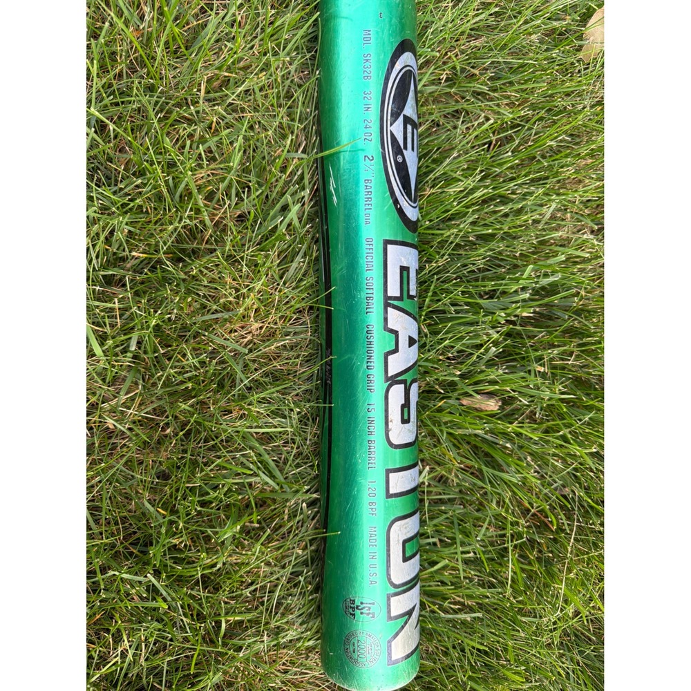 Easton Cyclone Fastpitch Softball Bat SK32B 32in 24oz -8 Green Aluminum Alloy - Picture 2 of 8